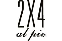 2x4 al pie tango shoes logo
